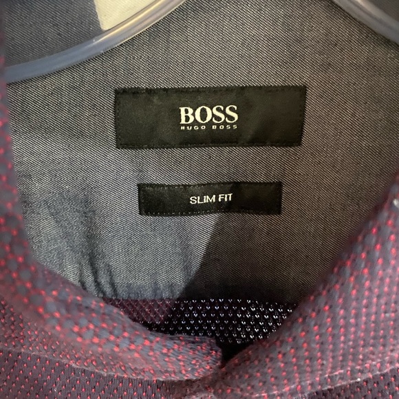 Hugo boss shirt red - med - nwot condition - Picture 2 of 3